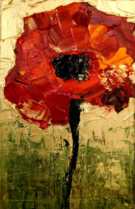 Série SONATE POUR UN COQUELICOT "Reine de Coquelicot"