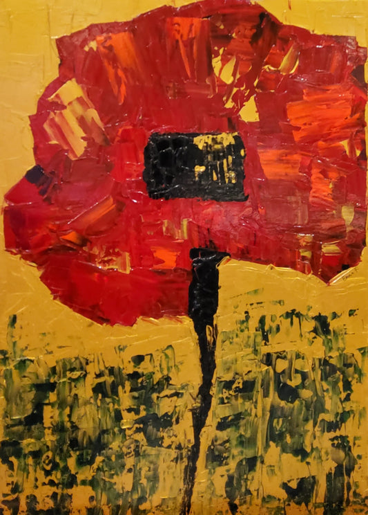 Série SONATE POUR UN COQUELICOT "Incandescence"
