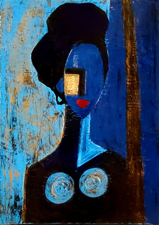 Série NEO-FEMMES "L'Oeil d'or"